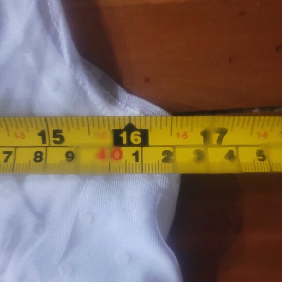 NWOT! World Wide Love White Sleeveless Cotton Knit Lace Overlay Dress - Size S - Picture 11 of 12